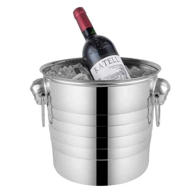 3.5L 不鏽鋼虎頭冰桶KTV冰塊桶