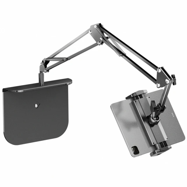 Geroots 隱藏式兩用床頭桌面懸臂式懶人平板手機支架