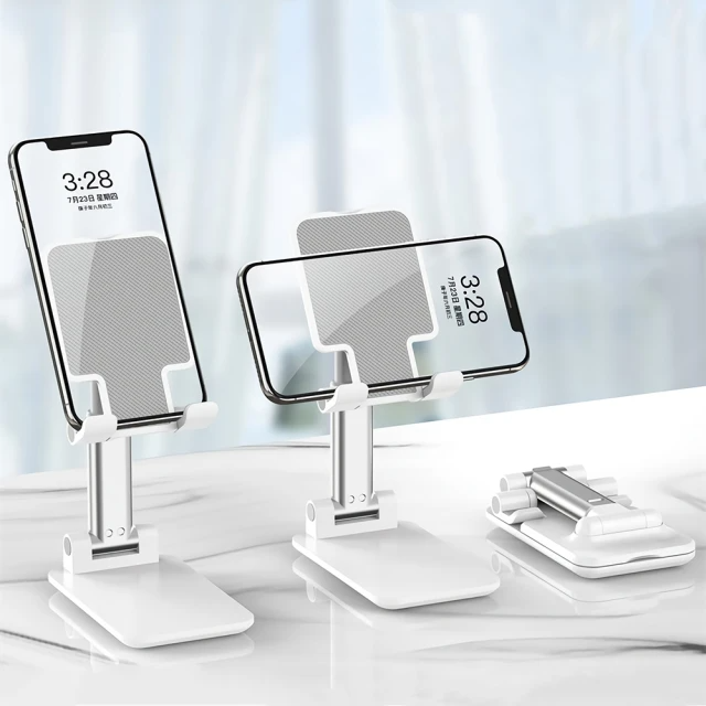 C-KU 折疊式可升降 桌面平板手機支架