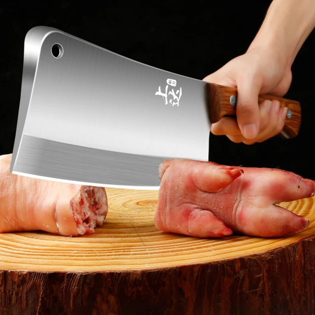 樂邁家居 厚重型 專業砍骨刀 適合剁骨(菜刀 刀刃長20.5cm)