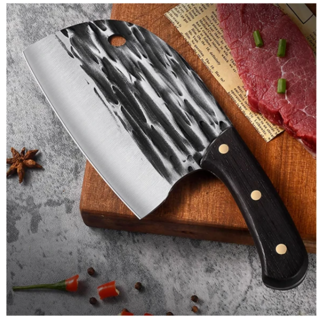 居家新生活 龍泉鍛打斬切刀