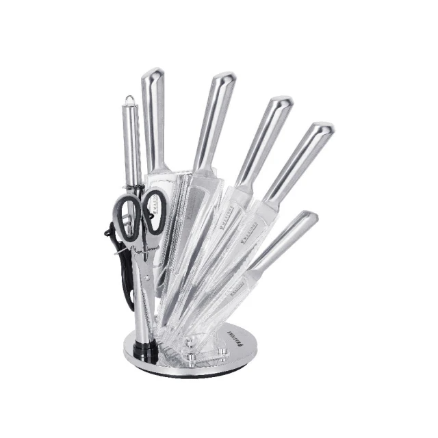 MASIONS 美心 德國鋼材-皇家不鏽鋼一體成形頂級刀具(9件組)