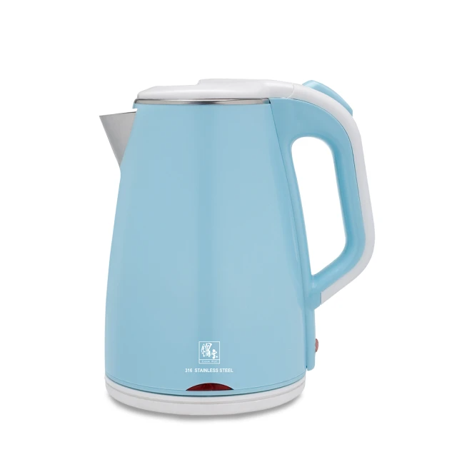鍋寶 316雙層防燙保溫快煮壺-1.8L-藍(KT-90182B)