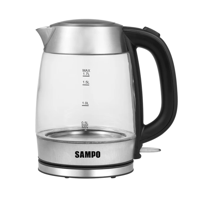SAMPO 聲寶 1.7L大容量玻璃快煮壺(KP-CB17G)