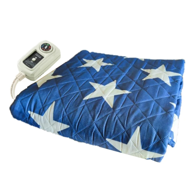 韓國甲珍 雙人變頻恆溫電熱毯KR3800J/花色隨機出貨)