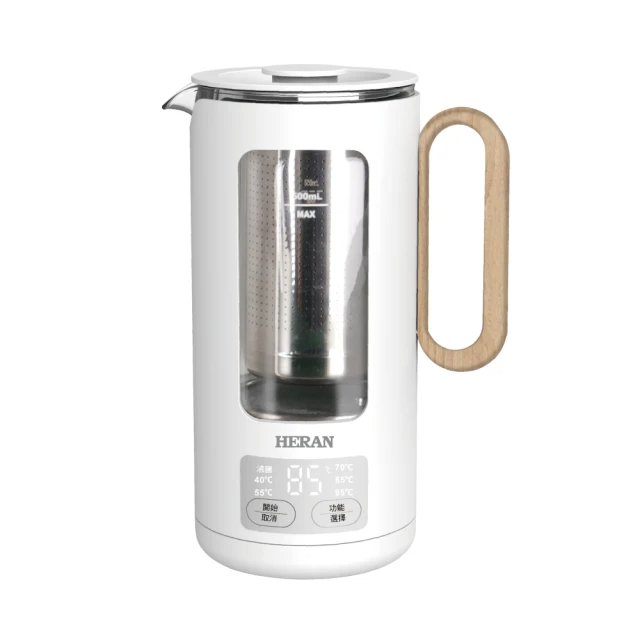 HERAN 禾聯 0.5L智能溫控隨行壺-白(HEK—05GL030)
