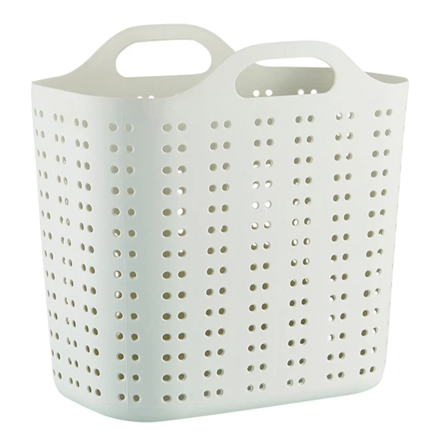 原家居 日式極簡透氣髒衣收納籃-大(髒衣籃 洗衣籃 )