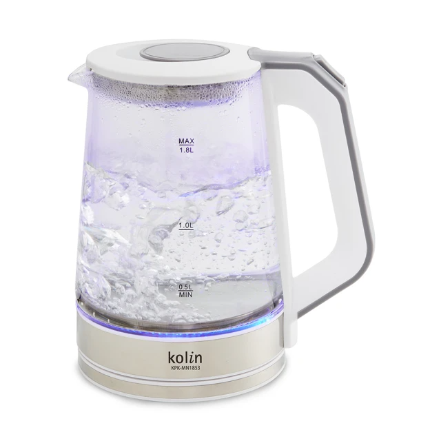 Kolin 歌林 1.8L極光玻璃快煮壺(KPK-MN1853)