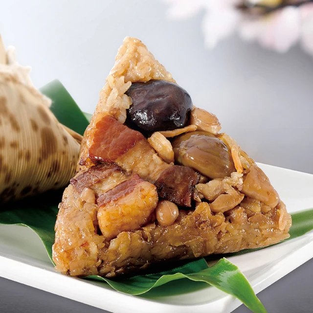 呷七碗 古早味頂級北部粽x2包(210gx6粒/包)