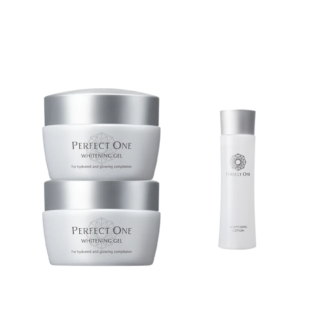 PERFECT ONE帕妃雯 全效美白水凝霜75gx2/贈送極淨透白化妝水x1