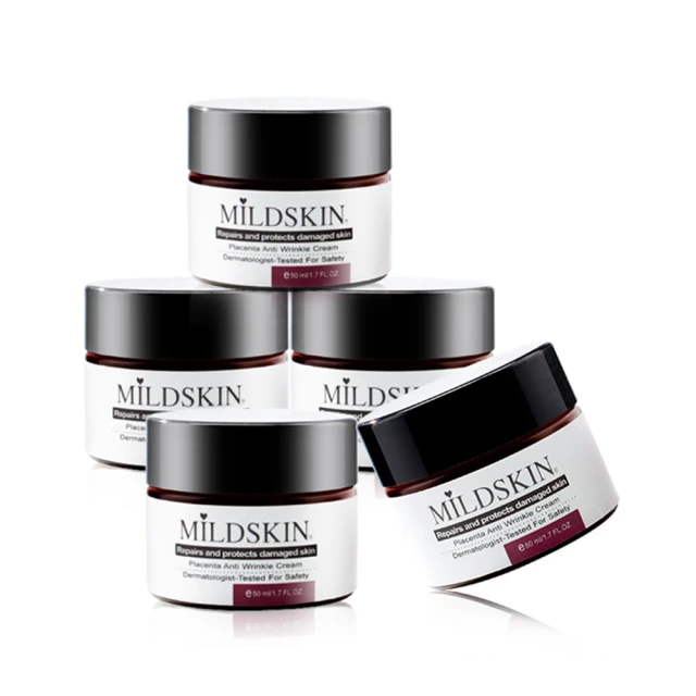 MILDSKIN 麥德絲肌 賦活胎盤精華霜(5入組)