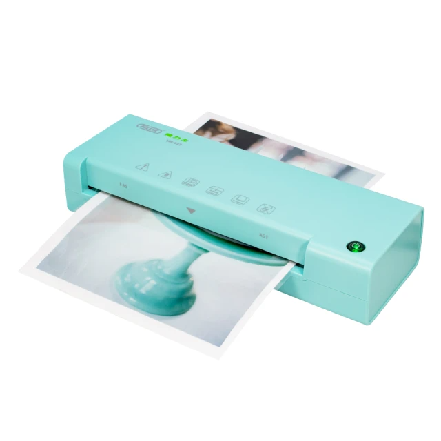 FILUX 飛力士 A4專業護貝機 LM-932 經典療癒蒂芬妮藍綠色
