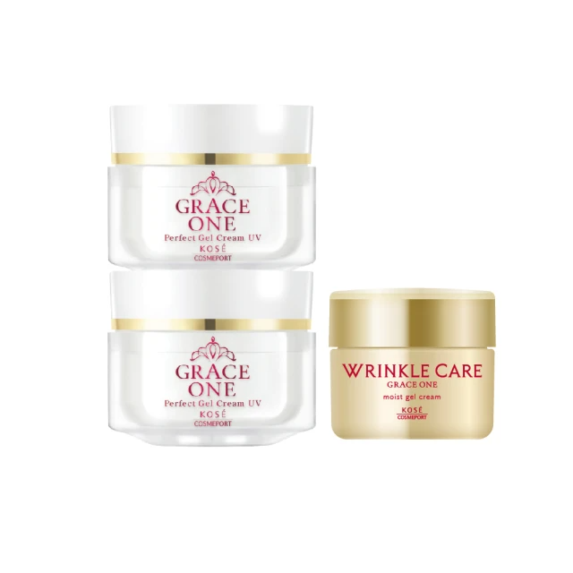 KOSE 極上活妍 特濃彈力修護日用精華100g-2入(防曬乳/防曬日霜/贈凍齡撫紋抗皺凝霜15g x1)