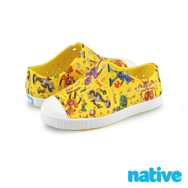 Native Shoes 小童鞋 鋼鐵風暴 x 黃