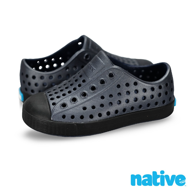 Native Shoes 小童鞋 夜光黑