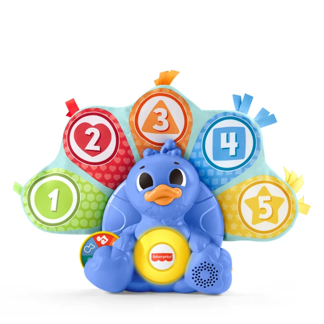 Fisher price 費雪 LINKIMALS聲光學習小孔雀