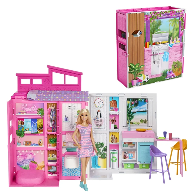 Barbie 芭比 夢幻度假小屋組合