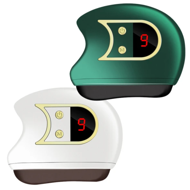 Nil 智能臉部砭石刮痧儀 恆溫電動按摩器 無線手持美容儀