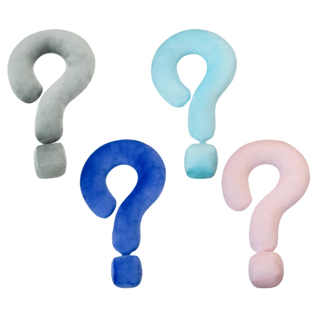 問號頸枕(四色任選)