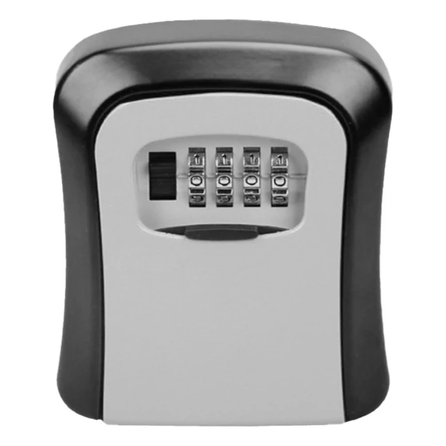 防盜防水密碼鑰匙盒-白