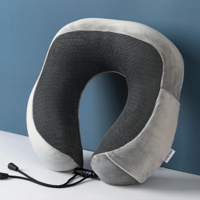 記憶棉M型駝峰護頸枕(二色任選)