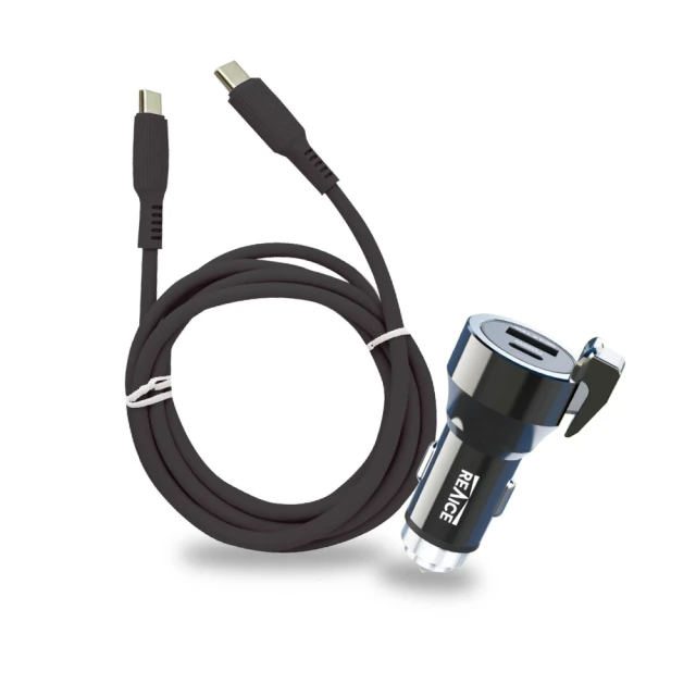 REAICE- 雙孔車用充電器+快充線
