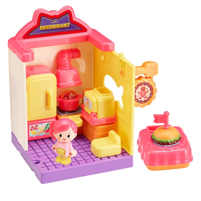 KONGSUNI 小荳娃娃 人偶組 廚房組