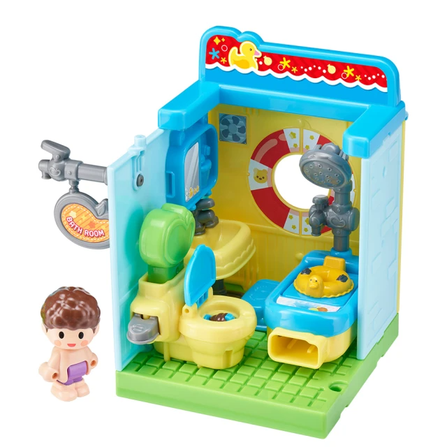 KONGSUNI 小荳娃娃 人偶組 浴室組