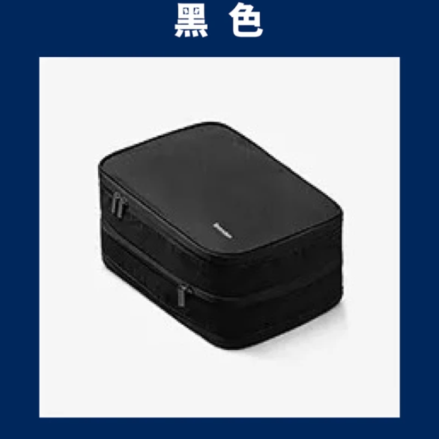 韓國 Branden 超強抗壓韌度 壓縮寢具收納組 1入(黑)
