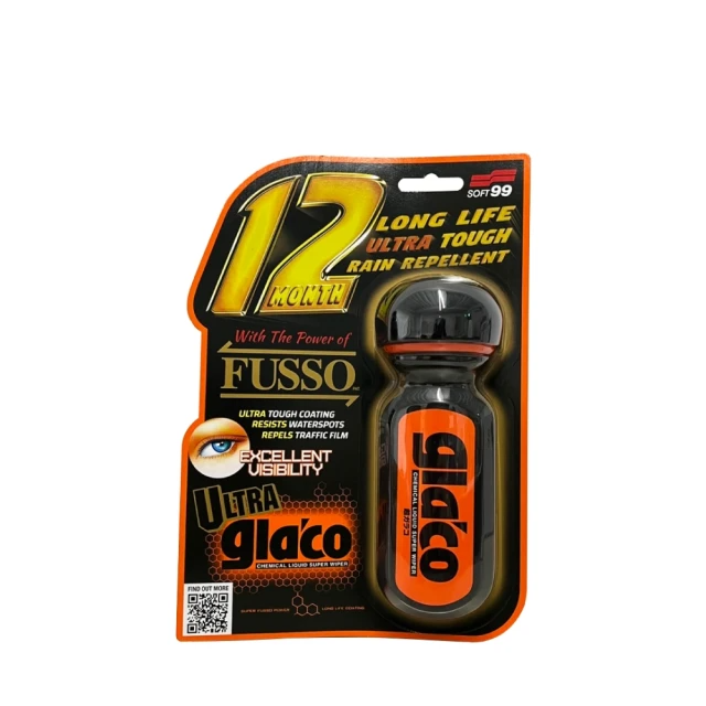 SOFT99-六倍強效超級免雨刷玻璃精