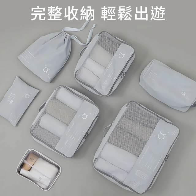 UNIQE 高質感輕奢旅行七件組