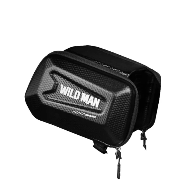 WILD MAN 自行車前梁上管袋硬殼馬鞍防水收納包