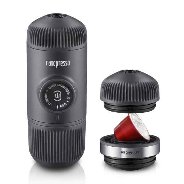 WACACO 口袋型隨身咖啡機 兩用超值組(適用 咖啡粉／膠囊)