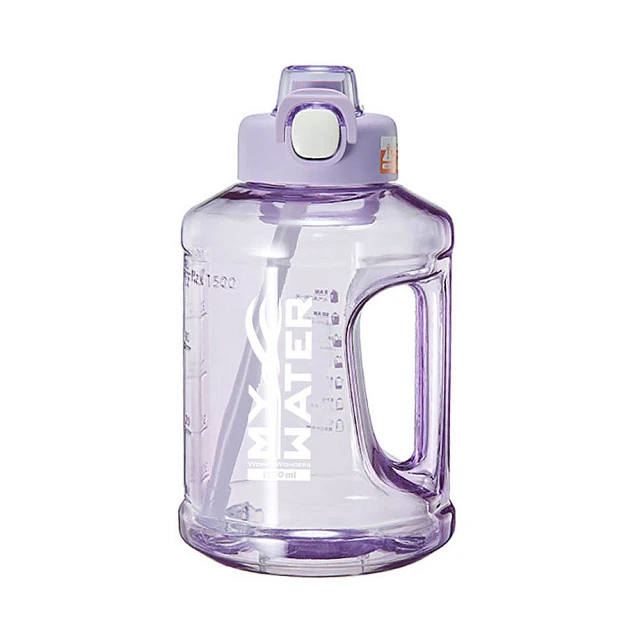 Genki Bear 元氣熊 MY WATER 胖胖力士運動水壺/1500ml