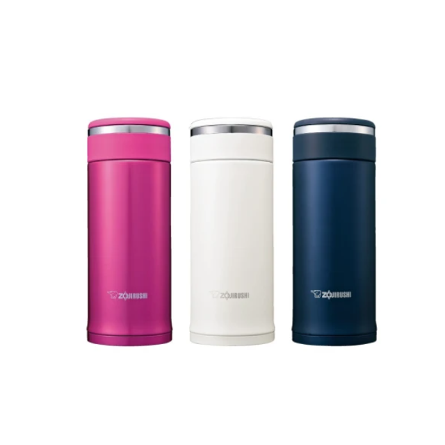 ZOJIRUSHI 象印 不鏽鋼可分解杯蓋真空保溫杯 360ml(SM-JF36)
