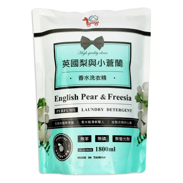 You Can Buy 香水洗衣精補充包-英國梨與小蒼蘭/1800ml
