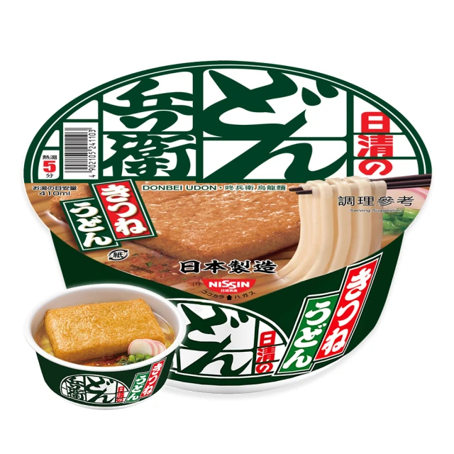 NISSIN 日清 咚兵衛油豆腐烏龍麵 95gx12碗