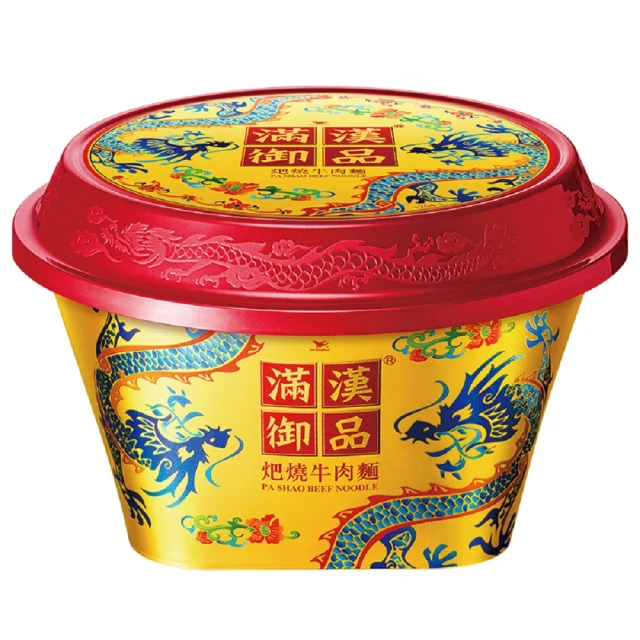 統一 滿漢御品火巴燒牛肉麵268g*1入/碗
