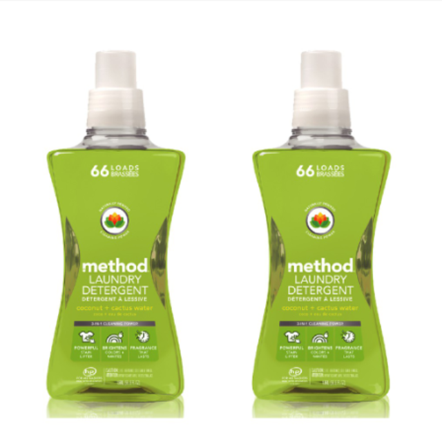 method美則 綠色氣息-四倍濃縮香水環保洗衣精/1580mlx2瓶