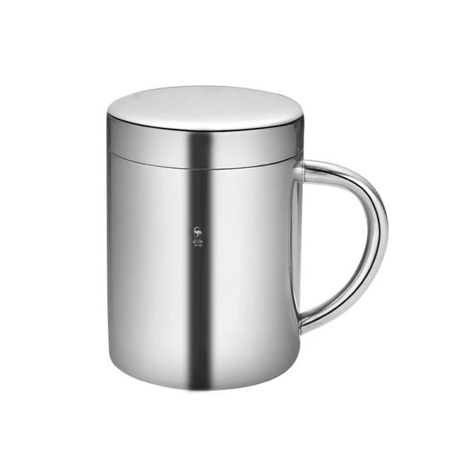 防摔304不鏽鋼杯286ml(附杯蓋)