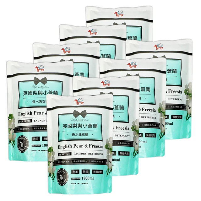 You Can Buy 香水洗衣精補充包-英國梨與小蒼蘭/1800mlx8包