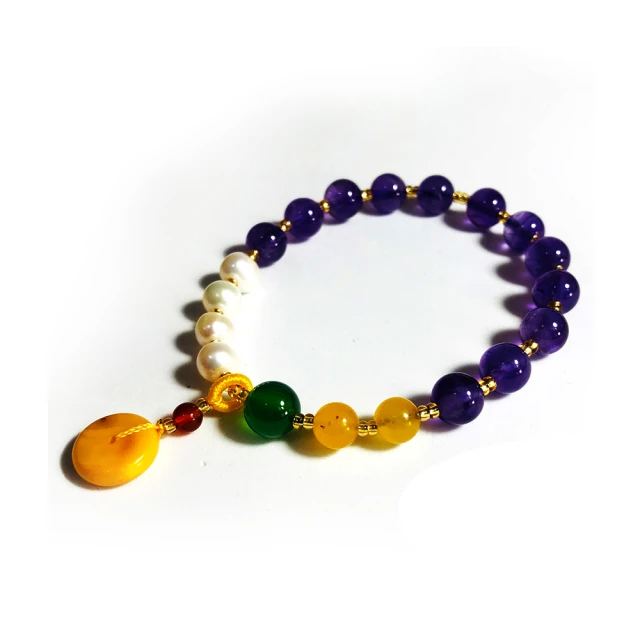 金富發 精品設計款紫水晶手鍊