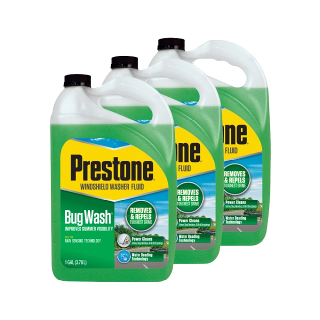 PRESTONE-強效亮澤雨刷精 3入組