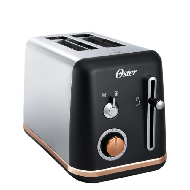 美國Oster 紐約都會經典厚片烤麵包機 霧面黑