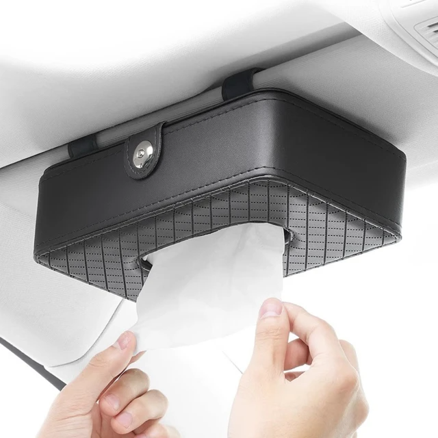 YORI-遮陽板夾式衛生紙盒