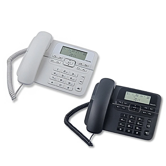 Philips飛利浦 M20-來電顯示有線電話/2色