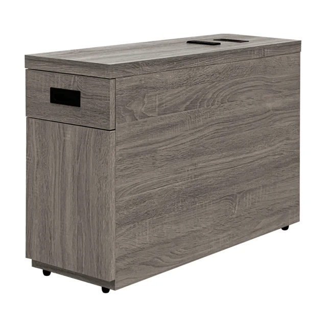 MIT插座沙發邊櫃(梧桐/古橡)