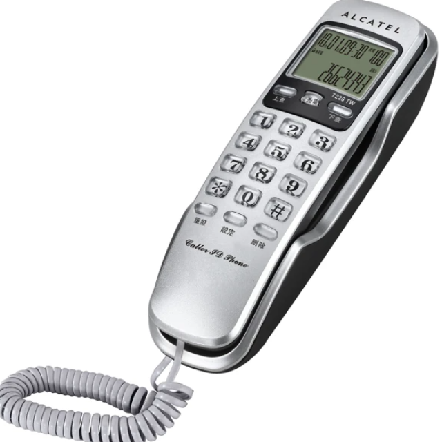 ALCLTEL阿爾卡特 T226TW-桌壁兩用有線電話/2色