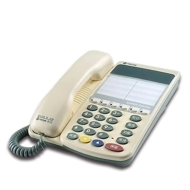 TECOM東訊 SD-7706S-6鍵標準型話機
