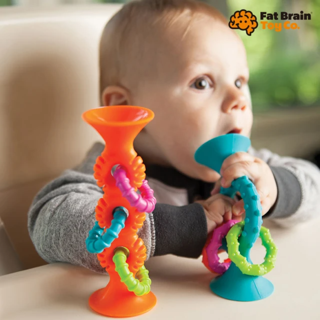 FatBrain 觸覺吸盤環-橘